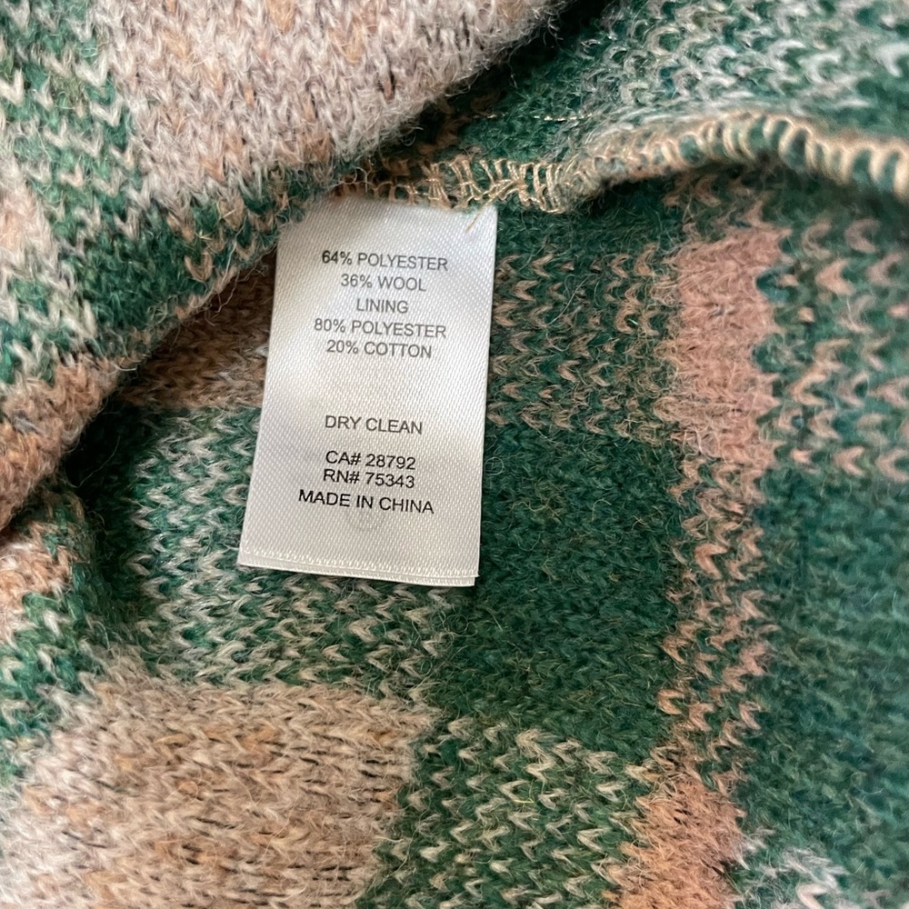 NWT House of Harlow 1960 Cropped Plaid Jacket Size M - Picture 5 of 11
